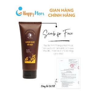 Tẩy tế bào chết da mặt tinh chất nghệ (No microbeads) Wonmon 70g